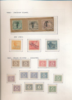 BELGIAN CONGO  POSTAGE DUE USED OR MINT LH SELECTION - Oblitérés