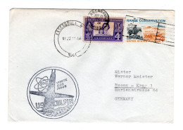 "USA-SCHIFFSPOST" 1966, Brief "USS SCULPIN", Stempel "USS SPERRY" (63412) - Lettres & Documents