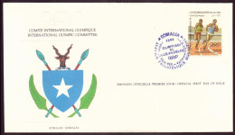 Somalie, FDC, Enveloppe De 1984  " Jeux Olympiques " - Somalie (1960-...)