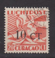 Nederlandse Antillen Curacao Luchtpost 17 Used ; Luchtpost, Airmail, Post Aerienne, Correo Aereo Mercuriuskop 1934 - Curaçao, Antilles Neérlandaises, Aruba