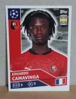 EDUARDO CAMAVINGA ROOKIE France Stade Rennais 2020 UEFA Champions League Topps Football Sticker - Other & Unclassified