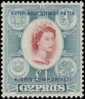Collectible Postage Stamp, Cyprus #183-197, Complete Set, Year: 1960, Condition: Hinged - Autres & Non Classés