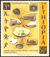 Collectible Postage Stamp, Ethiopia #488-491, Complete Set, Year: 1967, Condition: Never Hinged - Ethiopie