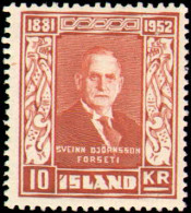 Collectible Postage Stamp, Iceland #274-277, Complete Set, Year: 1952, Condition: Hinged - Autres & Non Classés