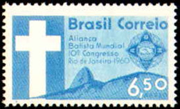 Collectible Postage Stamp, Brazil #C100, Complete Set, Year: 1960, Condition: Never Hinged - Autres & Non Classés