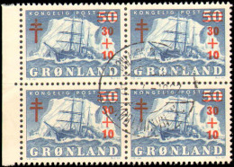 Collectible Postage Stamp, Greenland #B1, Complete Set, Year: 1958, Condition: Used - Autres & Non Classés