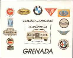 Collectible Postage Stamp, Grenada #1169, Complete Set, Year: 1983, Topic: Automotive, Condition: Never Hinged - Grenade (1974-...)