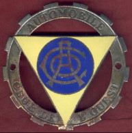 ** PLAQUE  AUTOMOBILE  CLUB  De  L' OUEST ** - Automovilismo - F1