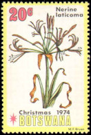 Collectible Postage Stamp, Botswana #128-131, Complete Set, Year: 1974, Topic: Flowers, Condition: Never Hinged - Botswana (1966-...)