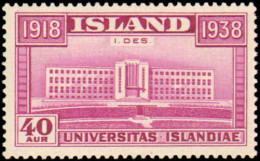 Collectible Postage Stamp, Iceland #209-211, Complete Set, Year: 1938, Condition: Never Hinged - Autres & Non Classés