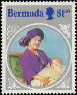 Collectible Postage Stamp, Bermuda #469-472, Complete Set, Year: 1985, Topic: Royalty, Condition: Never Hinged - Bermudes
