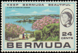 Collectible Postage Stamp, Bermuda #276-279, Complete Set, Year: 1971, Topic: Lighthouses, Condition: Never Hinged - Bermudes