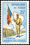 Collectible Postage Stamp, Chad #104-105, Complete Set, Year: 1964, Condition: Never Hinged - Tchad (1960-...)