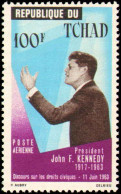 Collectible Postage Stamp, Chad #C20, Complete Set, Year: 1964, Topic: Americana, Condition: Never Hinged - Tchad (1960-...)