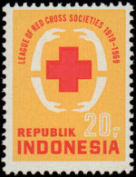 Collectible Postage Stamp, Indonesia #759-760, Complete Set, Year: 1969, Condition: Never Hinged - Indonésie