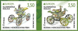BOSNIA AND HERZEGOVINA 2025 Europa - National Archaeological Discoveries 2v MNH - 2024