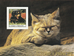Sao Tome Et Principe -  BLOC N°229 ** (2003) Chiens Et Chats - Sao Tome Et Principe