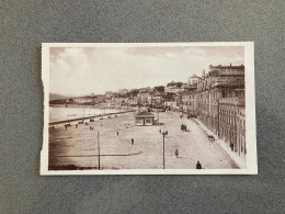 Tanger Le Boulevard Front De Mer Et La Plage Carte Postale Postcard - Tanger