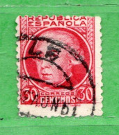 (Us6) )  SPAGNA °- 1935 - Yv. 532  Usato - Oblitérés