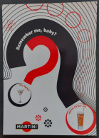 Carte Postale - Martini (boisson - Alcool) Remember Me, Baby ? - Advertising