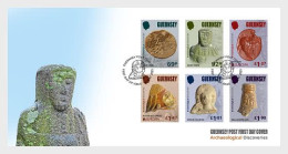 Guernsey 2025 FDC's Europa - National Archaeological Discoveries 6v MNH - 2024
