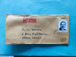 Numéro 4635 Sur Lettre En Forme De Poche, Oblitération Du 03/03/2012 - Briefe U. Dokumente