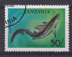 Timbre Oblitéré Tanzanie Année 1993 N° 1430  Thème Poissons Réf 9058b - Tanzanie (1964-...)