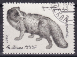 Timbre(s) Oblitéré(s) Russie Noyma CCCP Année 1980 N° 4707 Thème Animaux  Renard Réf 9484 - Oblitérés