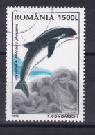 Timbre(s) Oblitéré(s) Roumanie Année 1996 N° 4352 Thème Cétacés Dauphins Réf 9073 - Oblitérés