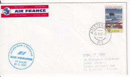 1987 - OLANDA - NEDERLAND - KLM PRIMO VOLO INAUGURALE AMSTERDAM-TOLOSA - FDC - Marcophilie