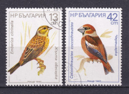 Timbre(s) Oblitéré(s) Bulgarie Année 1987 N° 3126/3129 Thème Oiseaux Réf 9293 - Oblitérés
