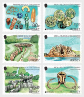 Jersey 2025 EUROPA - Archaeological Discoveries 6v MNH - 2024