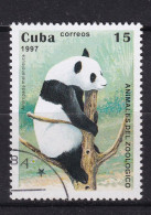 Timbre(s) Oblitéré(s) Cuba Année 1997 N°3609 Thème Animaux Panda Réf 9288 - Oblitérés