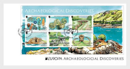 Jersey 2025 FDC's M/S EUROPA - Archaeological Discoveries 6v MNH - 2024