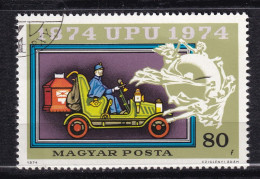 Timbre(s) Oblitéré(s) Hongrie Année 1974N° 2367 Thème Transports Fourgon Postal  Voitures Tacots Réf 9390 - Oblitérés