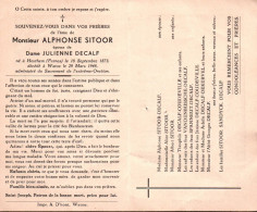 Alphonse Sitoor (1873-1948) - Devotion Images