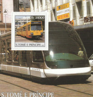 Sao Tome Et Principe - BLOC N°259 ** (2003) Tranways - Sao Tome Et Principe