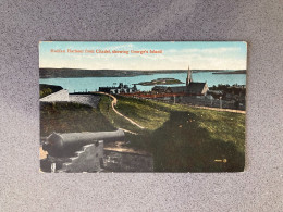 Halifax Harbour From Citadel Showing George's Island Carte Postale Postcard - Halifax