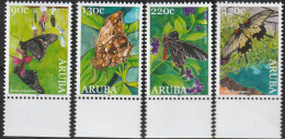 Aruba 2020, Postfris MNH, Butterflies - Curaçao, Antilles Neérlandaises, Aruba
