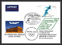 097668 Jeux Olympiques Olympic Games Athens 13/8/2004 Allemagne Germany Naval Navale Lettre Cover - Ete 2004: Athènes
