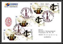097651 Faro Cabo Vírgenes Argentine Argentina Naval Hydrografia 2004 Navale Lettre Cover - Lettres & Documents