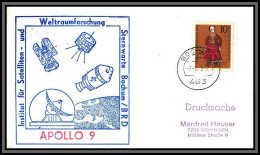 097601 Apollo 9 3/3/1969 Allemagne Germany Bund Espace (space) Lettre Cover - Europe