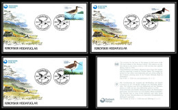 097279 Mi N°28/30 29/9/1977 Oiseaux (sea Birds) Foroyar Fdc Lettre Cover - Féroé (Iles)