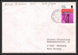 097017 British Antarctic 1979 South Gerogia Antarctic Antarctique Lettre Cover - Expéditions Antarctiques