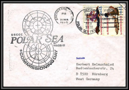 097027 USCGC Polar Sea Wagb 11 Anchorage 20/3/1978 Usa Arctique Arctic North Pole Lettre Cover - Expéditions Arctiques