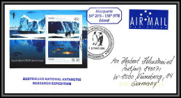 098346 Australia Ussr Joint Issue 18/3/1991 Macquarie Island Antarctic Antarctique Lettre Cover - Expéditions Antarctiques