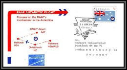 098340 Raaf Antarctic Flight 26/6/1991 Australia Antarctique Lettre Cover - Expéditions Antarctiques