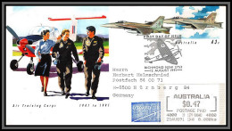098344 Fdc Air Training Corps Australia Antarctic Antarctique Stationery Entier - Expéditions Antarctiques