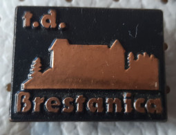Tourist Association TD Brestanica  Coat Of Arms Slovenia Pin - Ciudades