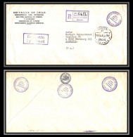 098475 Ministerio De Interior Recommandé 18/6/1978 Chile Chili Lettre Cover - Chili